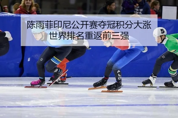 陈雨菲印尼公开赛夺冠积分大涨 世界排名重返前三强